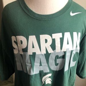 Michigan State Spartan Nike T  XXL